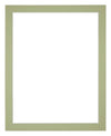 Passe Partout 28x35cm Carton Mint Green Edge 3cm Straight Front | Yourdecoration.com