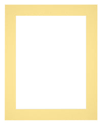 Passe Partout 28x35cm Carton Yellow Edge 5cm Straight Front | Yourdecoration.com