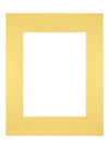 Passe Partout 28x35cm Carton Yellow Edge Straight Front | Yourdecoration.com