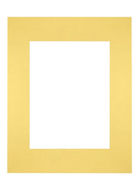 Passe Partout 28x35cm Carton Yellow Edge Straight Front | Yourdecoration.com