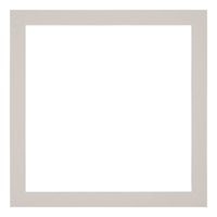Passe Partout 30x30cm Carton Gray Gray Edge 3cm Straight Front | Yourdecoration.com
