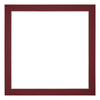 Passe Partout 30x30cm Carton Wine Red Edge 3cm Straight Front | Yourdecoration.com