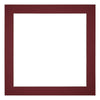 Passe Partout 30x30cm Carton Wine Red Edge 4cm Straight Front | Yourdecoration.com