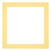 Passe Partout 30x30cm Carton Yellow Edge 4cm Straight Front | Yourdecoration.com