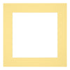 Passe Partout 30x30cm Carton Yellow Edge 6cm Straight Front | Yourdecoration.com