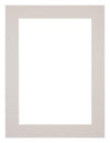 Passe Partout 30x40cm Carton Gray Gray Edge 4cm Straight Front | Yourdecoration.com