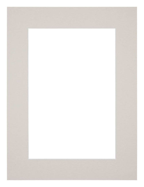 Passe Partout 30x40cm Carton Gray Gray Edge 5cm Straight Front | Yourdecoration.com