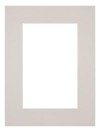 Passe Partout 30x40cm Carton Gray Gray Edge 6cm Straight Front | Yourdecoration.com