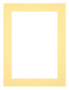 Passe Partout 30x40cm Carton Yellow Edge 4cm Straight Front | Yourdecoration.com