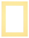 Passe Partout 30x40cm Carton Yellow Edge 5cm Straight Front | Yourdecoration.com