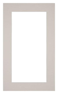 Passe Partout 30x50cm Carton Gray Gray Edge 5cm Straight Front | Yourdecoration.com