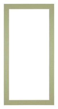 Passe Partout 30x60cm Carton Mint Green Edge 3cm Straight Front | Yourdecoration.com