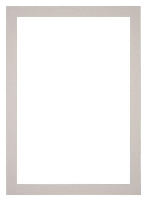 Passe Partout 35x50cm Carton Gray Gray Edge 4cm Straight Front | Yourdecoration.com