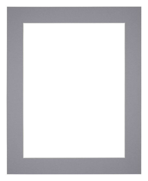 Passe Partout 40x45cm Carton Gray Edge 5cm Straight Front | Yourdecoration.com