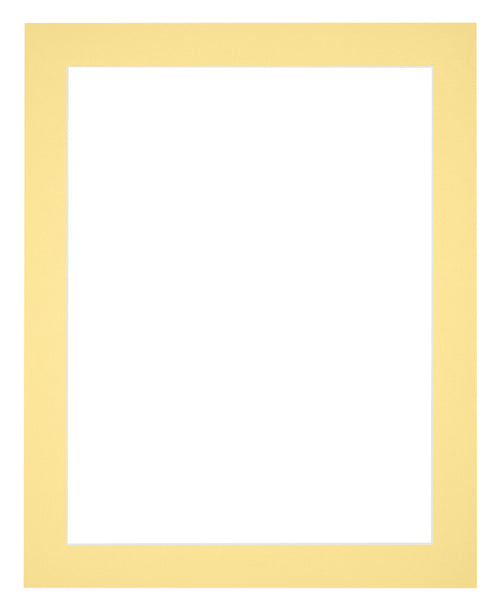 Passe Partout 40x55cm Carton Yellow Edge 4cm Straight Front | Yourdecoration.com