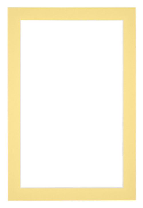Passe Partout 40x60cm Carton Yellow Edge 3cm Straight Front | Yourdecoration.com