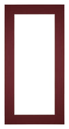 Passe Partout 40x70cm Carton Wine Red Edge 5cm Straight Front | Yourdecoration.com