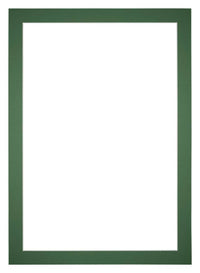 Passe Partout 42x 59-4cm A2 Carton Green Forest Edge 4cm Straight Front | Yourdecoration.com