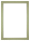 Passe Partout 42x60cm Carton Mint Green Edge 4cm Straight Front | Yourdecoration.com