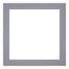 Passe Partout 50x50cm Carton Gray Edge 4cm Straight Front | Yourdecoration.com