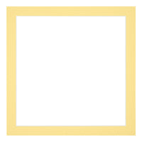 Passe Partout 50x50cm Carton Yellow Edge 3cm Straight Front | Yourdecoration.com