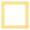 Passe Partout 50x50cm Carton Yellow Edge 5cm Straight Front | Yourdecoration.com