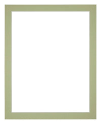 Passe Partout 50x60cm Carton Mint Green Edge 3cm Straight Front | Yourdecoration.com