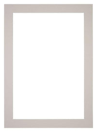 Passe Partout 50x70cm Carton Gray Gray Edge 5cm Straight Front | Yourdecoration.com
