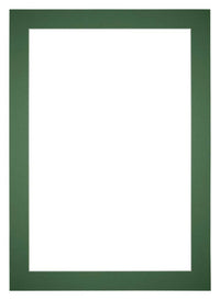 Passe Partout 50x70cm Carton Green Forest Edge 5cm Straight Front | Yourdecoration.com