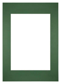 Passe Partout 59-4x84cm A1/A2 Carton Green Forest Edge Straight Front | Yourdecoration.com
