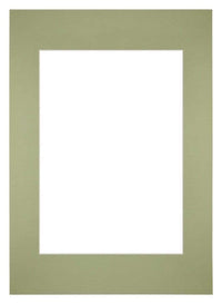 Passe Partout 59-4x84cm A1/A2 Carton Mint Green Edge Straight Front | Yourdecoration.com
