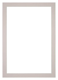 Passe Partout 59-4x84cm A1 Carton Gray Gray Edge 4cm Straight Front | Yourdecoration.com