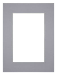 Passe Partout 60x80cm Carton Gray Edge 6cm Straight Front | Yourdecoration.com