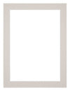 Passe Partout 60x80cm Carton Gray Gray Edge 3cm Straight Front | Yourdecoration.com