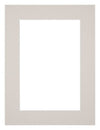 Passe Partout 60x80cm Carton Gray Gray Edge 5cm Straight Front | Yourdecoration.com
