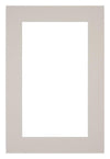 Passe Partout 60x90cm Carton Gray Gray Edge 5cm Straight Front | Yourdecoration.com