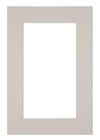 Passe Partout 60x90cm Carton Gray Gray Edge 6cm Straight Front | Yourdecoration.com