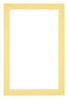 Passe Partout 60x90cm Carton Yellow Edge 3cm Straight Front | Yourdecoration.com