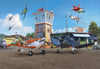 Planes Terminal Wall Mural 368x254cm | Yourdecoration.com