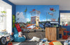 Planes Terminal Wall Mural 368x254cm | Yourdecoration.com