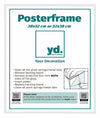 Poster Frame Plastic 38x52cm White High Gloss Front Size | Yourdecoration.com