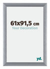 Tucson Aluminium Photo Frame 61x91 5cm Silver Brushed Front Size | Yourdecoration.com
