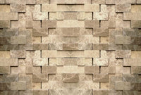 Wizard+Genius 3D Stone Wall Non Woven Wall Mural 384x260cm 8 Panels | Yourdecoration.com