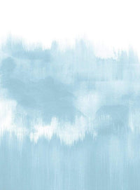 Wizard+Genius Brush Strokes Light Blue Non Woven Wall Mural 192x260cm 4 Panels | Yourdecoration.com