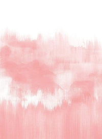 Wizard+Genius Brush Strokes Pink Non Woven Wall Mural 192x260cm 4 Panels | Yourdecoration.com