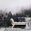 Wizard+Genius Foggy Forest Wall Mural 366x254cm 8 Panels Ambiance | Yourdecoration.com