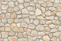 Wizard+Genius Natural Stone Wall I Non Woven Wall Mural 384x260cm 8 Panels | Yourdecoration.com