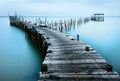 Wizard+Genius Old Landing Stage Non Woven Wall Mural 384x260cm 8 Panels | Yourdecoration.com