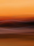 Wizard+Genius Orange Fog Non Woven Wall Mural 192x260cm 4 Panels | Yourdecoration.com