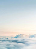 Wizard+Genius Over the Clouds Non Woven Wall Mural 192x260cm 4 Panels | Yourdecoration.com